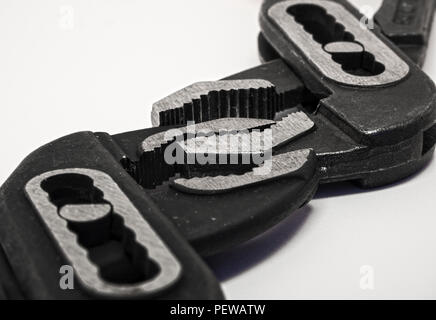 Pliers on white background Stock Photo