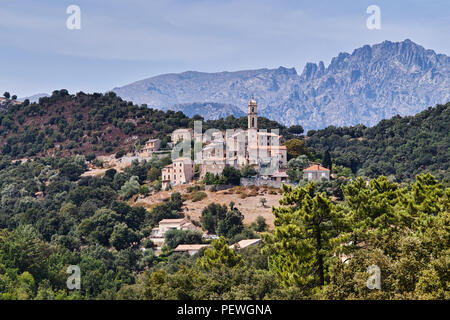 Corsica landscapes France Europe Stock Photo