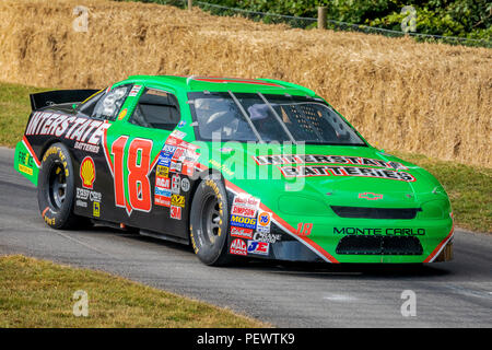 1996 Interstate Batteries Chevrolet Monte Carlo NASCAR with driver Bobby  Labonte at the 2018 Goodwood Festival of Speed, Sussex, UK Stock Photo -  Alamy