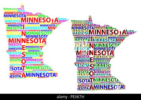 Minneapolis Minnesota City Map Founded 1850 Minnesota Vikings Color Palette  Face Mask by Design Turnpike - Instaprints