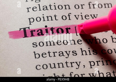 TRAITOR definition and meaning