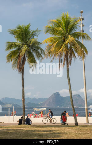 Flamengo Park, Rio de Janeiro, Brazil Stock Photo