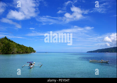 Pantai Labuana Beach, Donggala, Central Sulawesi, Indonesia Stock Photo