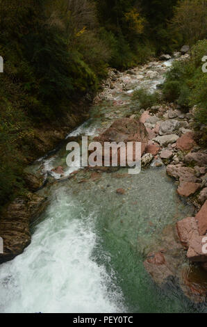 Rushing river in Italian Alps Stock Photo - Alamy