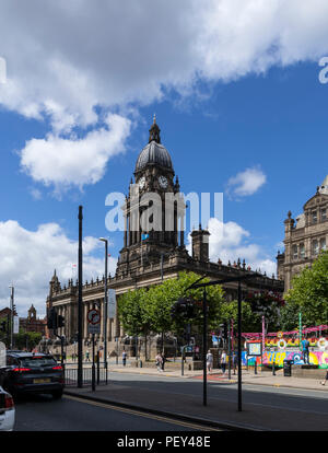 Leeds Town Hall Stock Photo