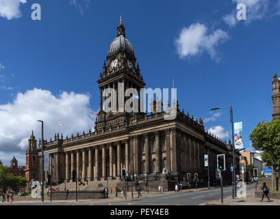 Leeds Town Hall Stock Photo