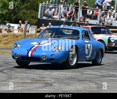 Graham Hill Porsche 356B Carrera Abarth GTL makes a pitstop