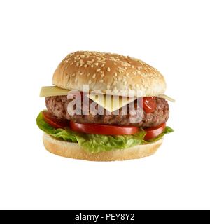 Hamburger. Stock Photo