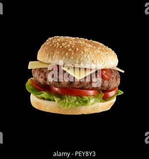 Hamburger. Stock Photo