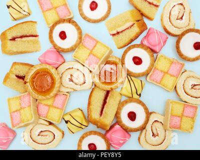 Cakes and biscuits. Stock Photo