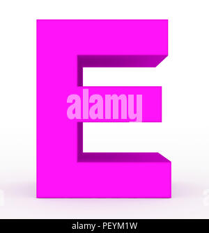 letter C 3d clean purple isolated on white - 3d rendering Stock Photo ...
