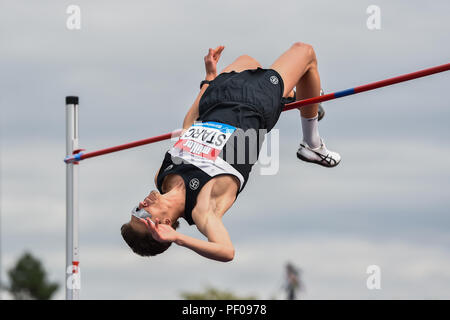 Birmingham, UK. 18th August 2018. during 2018 IAAF Diamond League - Birmingham at Alexander Stadium on Saturday, 18 August 2018. BIRMINGHAM, ENGLAND. Credit: Taka G Wu Credit: Taka Wu/Alamy Live News Stock Photo