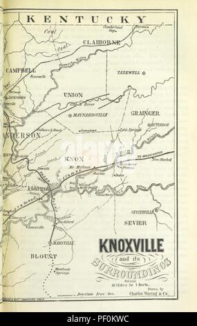 Image from page 579 of 'First and Second Reports of the Bureau of Agriculture. ... Introduction to the resources of Tennessee. By J. B. Killebrew, ... assisted by J. M. Safford, etc. [With a map by the latter.]' by The Briti1148. Stock Photo
