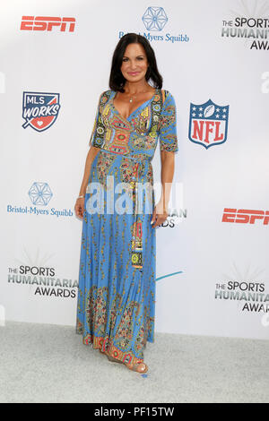 4th Annual Sports Humanitarian Awards on The Novo on July 17, 2018 in Los Angeles, CA  Featuring: Tia Texada Where: Los Angeles, California, United States When: 18 Jul 2018 Credit: Nicky Nelson/WENN.com Stock Photo