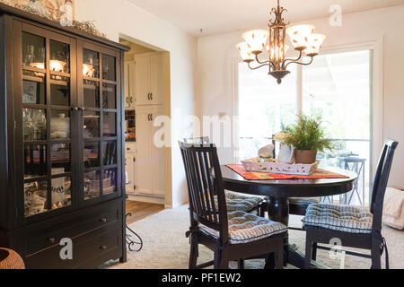 Luxury Residential Home Interior, USA Stock Photo