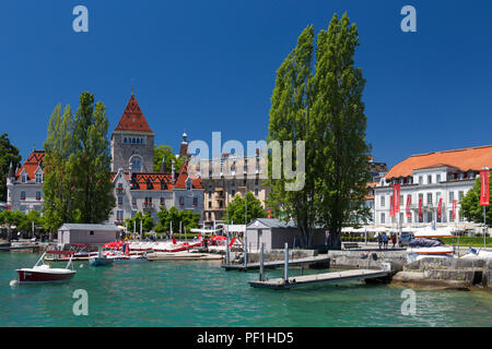 Ouchy, Lausanne, Switzerland Stock Photo