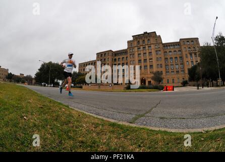 Participants compete in the Alamo Run Fest on Feb. 21 in San Antonio ...