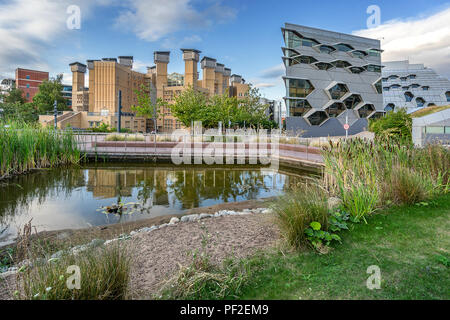 Coventry University Lanchester Library and the Faculty of Engineering and Computing Stock Photo