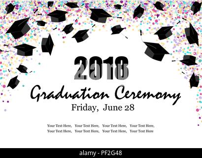 Congratulations Banner - Colorful Vector Illustration With 