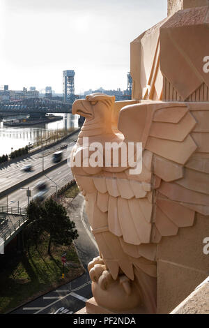 Eagle House, Art Deco building on City Road, London EC1, England Stock