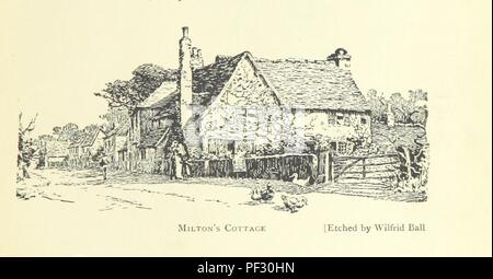Image  from page 11 of 'Chalfont St. Giles past and present, with the parish church, Milton's cottage, and Jordans, the Quakers' burial ground ... Second edition' . Stock Photo