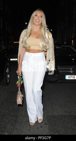 Amber Turner and Dan Edgar at MNKY House Mayfair Featuring: Amber