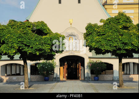 Gnadenkapelle, Eingangsbereich, Altötting, Landkreis Altötting, Oberbayern, Bayern, Deutschland, Europa | the Gnadenkapelle, Chapel of the Miraculous  Stock Photo