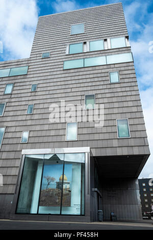 Facade of The New Art Gallery Walsall designed by Caruso St John