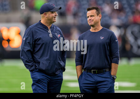 Houston USA. 18 August 2018. Houston Texans head coach Bill O