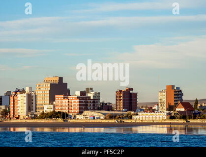 Beach in Puerto Madryn, The Welsh Settlement, Chubut Province, Patagonia, Argentina Stock Photo