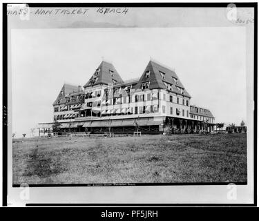 Atlantic House, Nantasket Beach Stock Photo