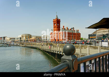 The Pierhead Building Cardiff Bay Wales UK Stock Photo