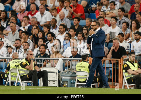 Santiago Bernabeu, Madrid, Spain. 19th Sep, 2018. UEFA Champions League ...