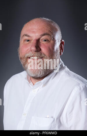 Edinburgh, UK. 19th August, 2018. Alan Parks, the Scottish crime writer, Pictured at the Edinburgh International Book Festival. Edinburgh, Scotland.  Picture by Gary Doak / Alamy Live News Stock Photo