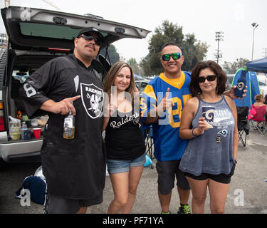 Los Angeles Rams fans tailgate before an NFL football game against the  Dallas Cowboys, Sunday, Oct. 9, 2022, in Inglewood, Calif. (AP Photo/Marcio  Jose Sanchez Stock Photo - Alamy