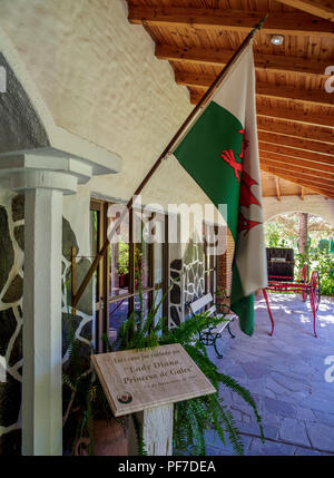 Welsh Tea House Ty Te Caerdydd, Gaiman, The Welsh Settlement, Chubut Province, Patagonia, Argentina Stock Photo