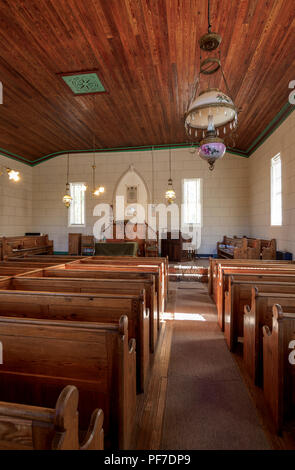 New Bethel Chapel, Gaiman, The Welsh Settlement, Chubut Province, Patagonia, Argentina Stock Photo