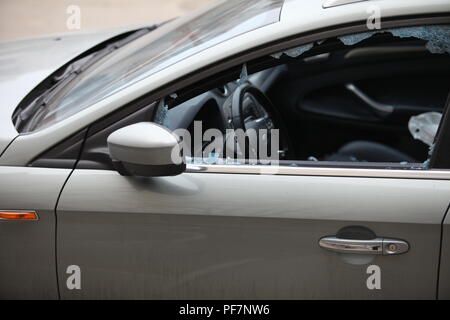 street robbery Stock Photo