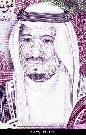 Salman of Saudi Arabia, a portrait Stock Photo