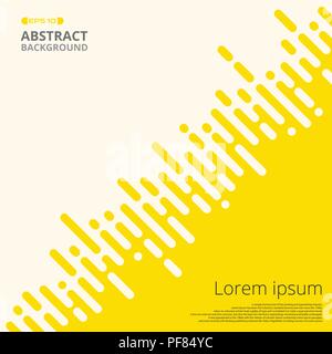 Abstract of frest yellow stripe lines for business presentation background, Illustration vector eps10 Stock Vector