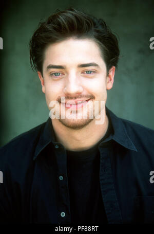 LOS ANGELES, CA - JULY 01: (EXCLUSIVE) Actor Brendan Fraser poses at a photo shoot on July 1, 1992 in Los Angeles, California. Photo by Barry King/Alamy Stock Photo Stock Photo