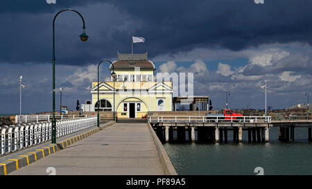 Iconic St Kilda Pavilion, Melbourne Stock Photo