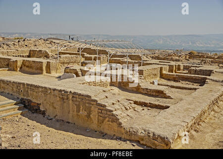 Israel Bet Shean General view with Tourists exploring the site Stock ...