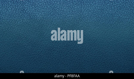 blue leather texture. background of leather. Stock Photo