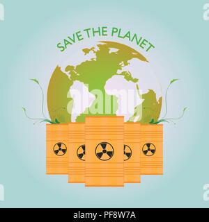 Saving The Planet Stock Vector