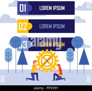 people business concept Stock Vector