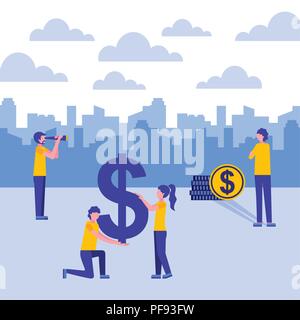 people business concept Stock Vector