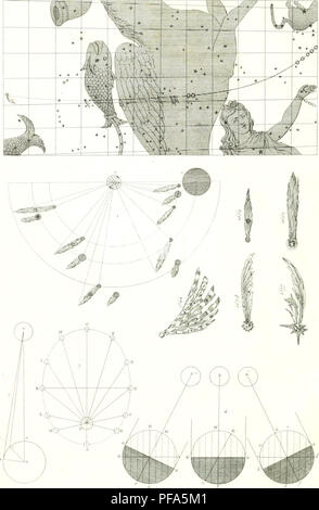 This image is from a dictionary of pure and applied mathematics, detailing various mathematical principles and techniques. The work, authored by Alexandre de Montferrier, is a comprehensive resource on mathematical sciences, offering insights into both theoretical and applied mathematics. Stock Photo