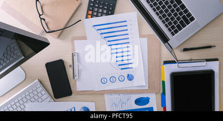 teamwork  reports  accounting concept analyzing  financial Stock Photo
