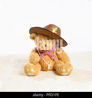 Teddy bear with cowboy hat online